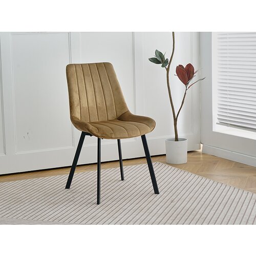  Stolica LARA-LUX velvet beige Cijene