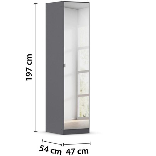 Home24 OMARA S KLASIČNIMI VRATI, siva Slike