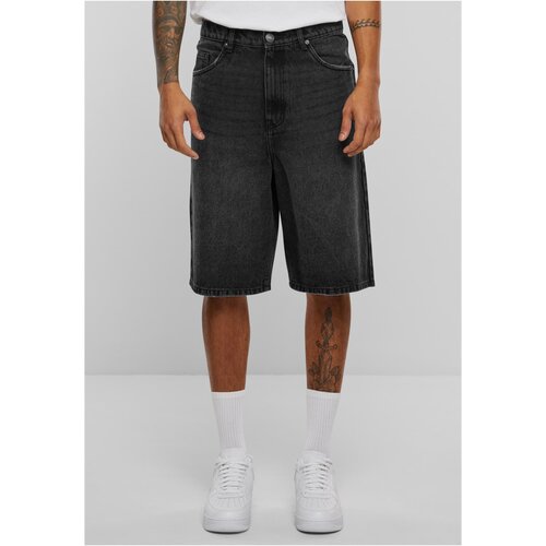 UC Men Men's 90's Heavy Denim Shorts - Black Cene