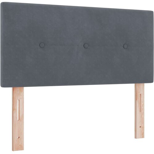 Box Spring Krevet s Madracem Tamno Siva 90x200 cm Bar&amp;scaron;un Slike