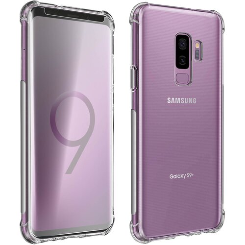 AVIZAR samsung galaxy S9 plus premium 360° protection pack: mehka torbica iz kaljenega stekla, odporna na udarce - prozorna, (20626621) Cene