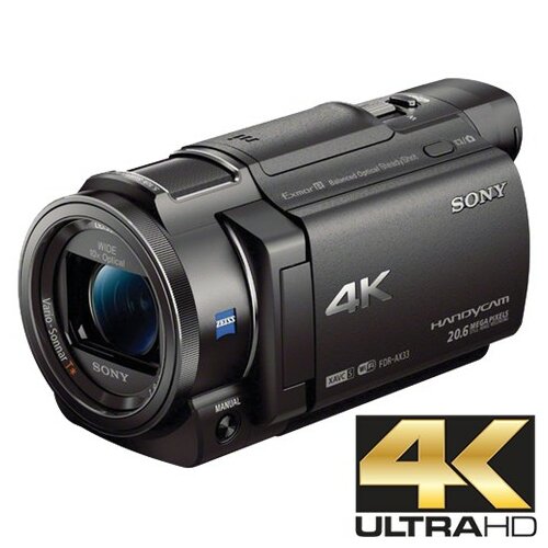 Sony FDR-AX33B 4K Handycam (Crna) kamera Slike