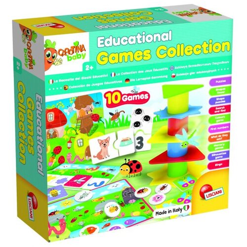 Lisciani Kolekcija edukativnih igara za bebe od Carotine Cene