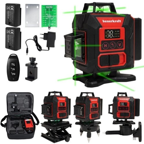 Modern Home Laserski nivelir 4D sa zelenim laserom, 360&deg;, 16 linija Cene