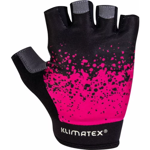 Klimatex MAE Ženske biciklističke rukavice, crna, veličina