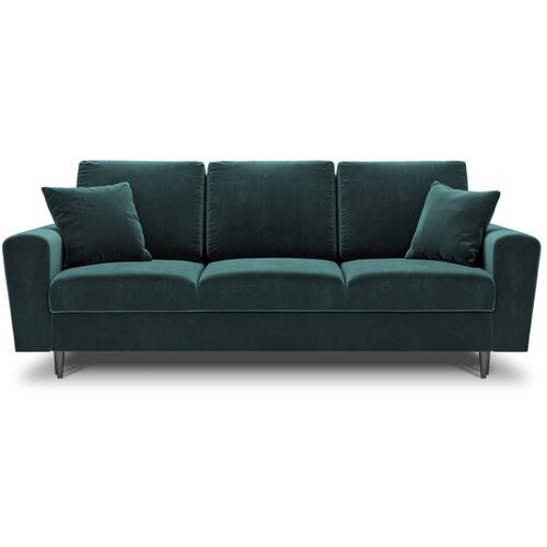 Cosmopolitan Design Petrolej zelena bar&amp;scaron;unasti sklopiva/s prostorom za odlaganje sofa 235 cm Kyoto &amp;ndash; Slike