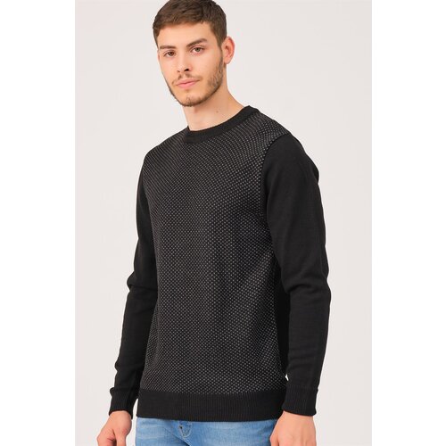 Dewberry V0213 MEN'S SWEATER-BLACK Cene