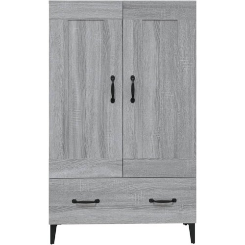  Visoka komoda boja hrasta sonome 70x31x115 cm konstruirano drvo Slike