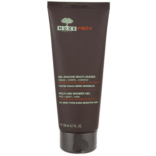 Nuxe men multi-use gel za tu&amp;scaron;iranje za tijelo, kosu i lice 200 ml za mu&amp;scaron;karce Slike