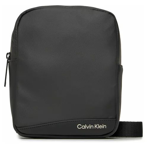 Calvin Klein Torbica za okrog pasu Rubberized Conv Reporter S K50K511252 Črna