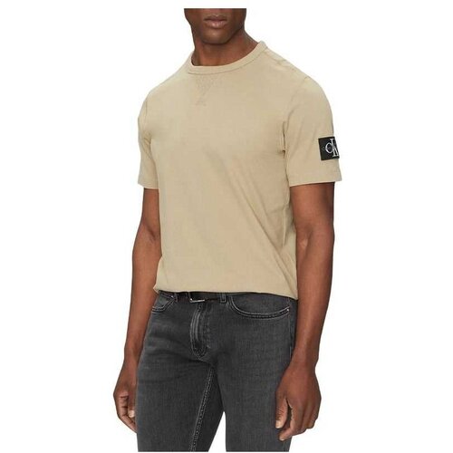 Calvin Klein bež muška majica CKJ30J323484-HI0 Slike
