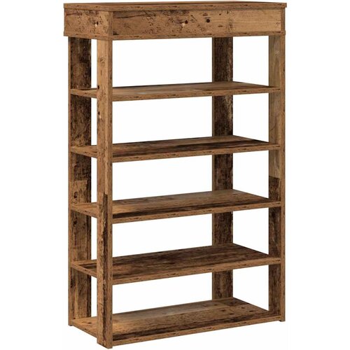 Maison Chic Regal za čevlje - Polica za čevlje starinski les 60x30x98 cm inženirski les, (21778131) Cene