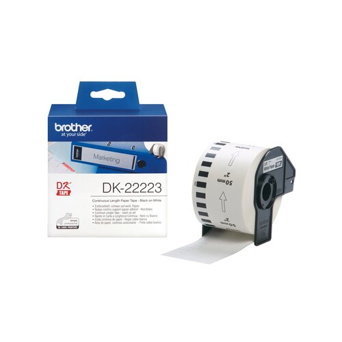 Brother DK-22223 Kontinuirana traka 50mm x 30.48m Slike