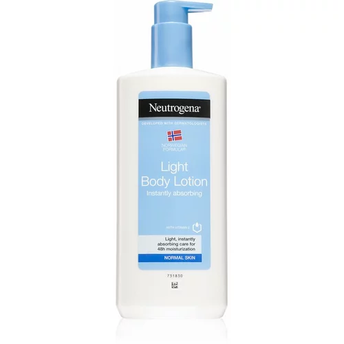 Neutrogena norwegian Formula® light body lotion lahek vlažilni losjon za telo 400 ml za ženske