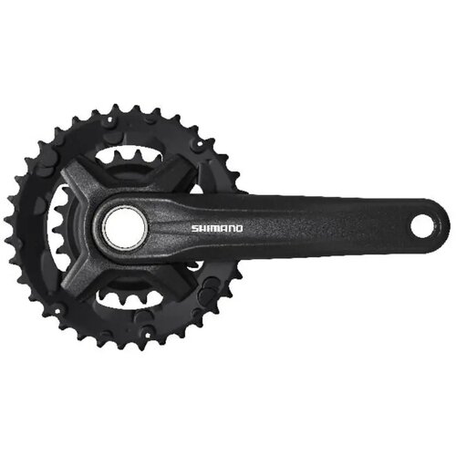  Pogon Shimano Fc-Mt210-2, Za Stražnji 9 Brzina, Iz 2 Dijela, 175Mm, 36-22Z Bez &amp;Scaron;titnika, Bez Dijelova Osovine Pogona, Crn, Ind.Pack Slike