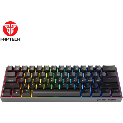 Fantech tastatura mehanička gaming MK857 rgb Maxfit61 crna (red switch) Slike