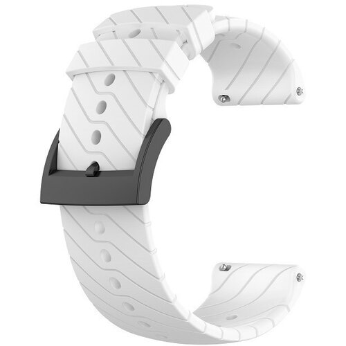 INF Silikonski pašček za pametne ure Suunto & Fossil White, (22148796) Cene