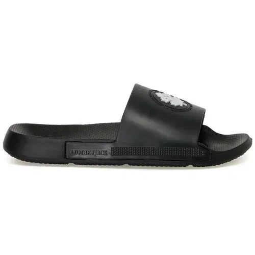 Lumberjack Mules - Black - Flat