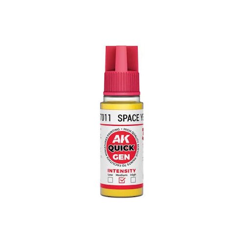AK Interactive Warm Yellow 18ml - Quick Gen Speed Paint AK17010 Cene