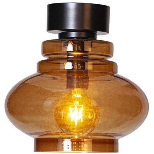  byrydens 4202200-5512-Plafonsko svetlo dolores 1xE27/5W/230V prečnik 30 cm braon/zadimljeno staklo Cene