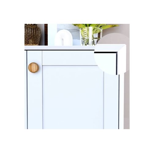 Hanah home konzolni sto Natura 1600-69, 180x75x40 cm, Beli Slike