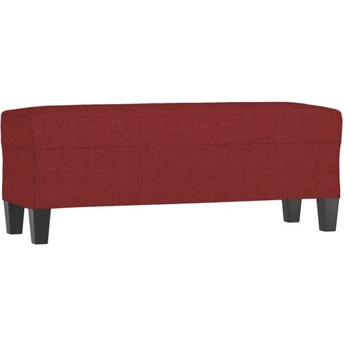 vidaXL Klop vinsko rdeča 100x35x41 cm blago, (20955207) Cene