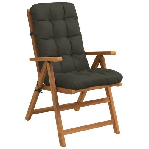  Jastučići za stolice s visokim naslonom - 2 komada VIANEN - Antracit 120 x 50 x 8 cm 2 Cijene
