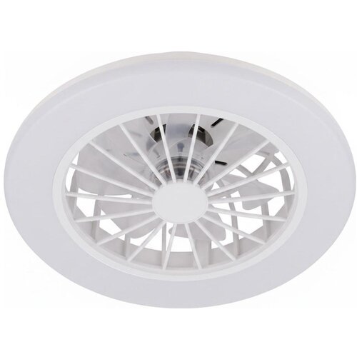 BRILO LED prigu&amp;scaron;iva plafonski ventilator PAFO LED/24W/230V 3000-6500K bela+DO Slike