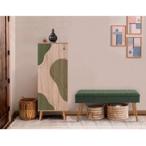 Woody Fashion vegas sonomo - 925 - 1070 sonomogreen hallway furniture set Cene