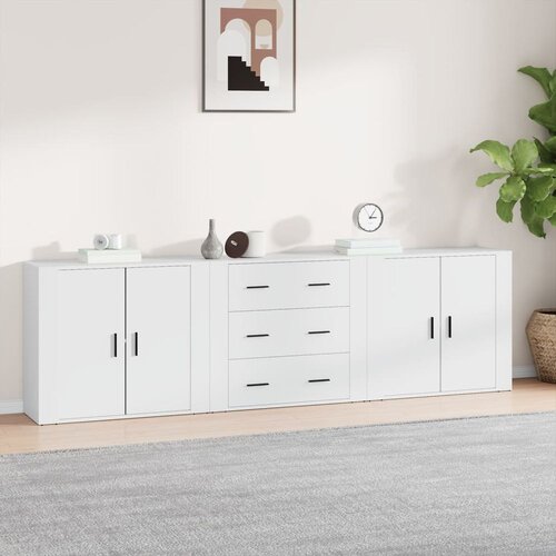  Komode bijela 3 kom od konstruiranog drva Cijene