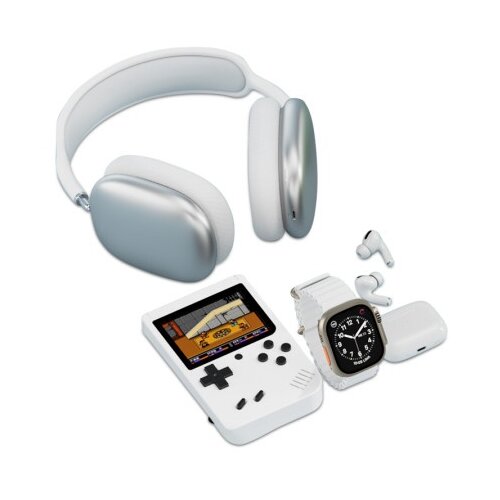  Karler bass k13-combo set (smart watch, konzola, tws / airpods max bluetooth slusalice ) bela ( IT1203 ) Cene