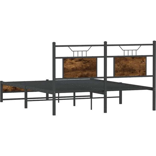 vidaXL Okvir kreveta bez madraca boja hrasta 140 x 200 cm drveni Cijene