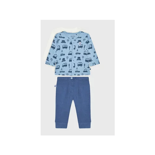 Blue Seven Set jopica, bluza in hlače 473164 Mornarsko modra Regular Fit