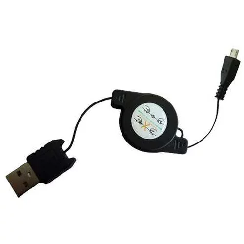  Zložljiv podatkovni kabel - računalniški polnilec - mikro USB