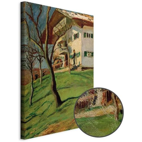  Slika - August Macke – Unser Häuschen in Tegernsee 60x90 Premium Print Cene