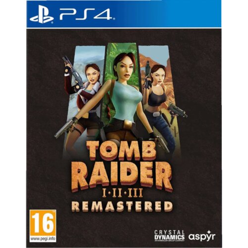 Aspyr Igra PlayStation 4: Tomb Raider I-III Remastered &amp;ndash; PS4 Tomb Raider I-III Remastered Slike