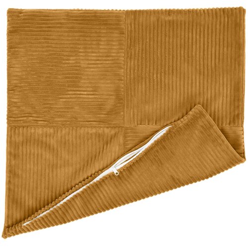  Presvlaka za jastuk 12 pcs ALMELO Žuta 45 x 45 cm Kord Slike