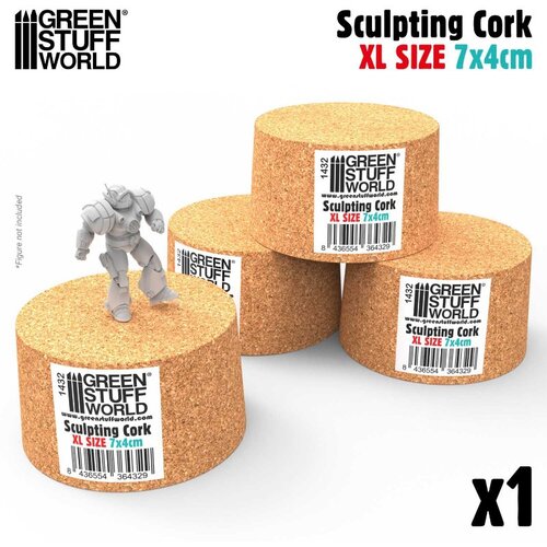 Green Stuff World Sculpting Cork XL Holder | Plutani držač za miniature XL Cene