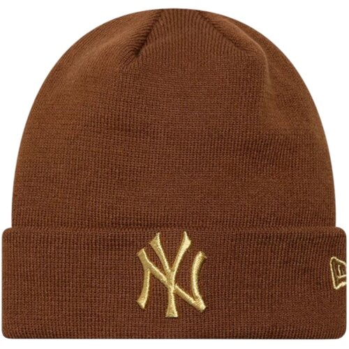 New Era Kape Wmns Metallic Logo Beanie New York Yankees Hat Kostanjeva Cene