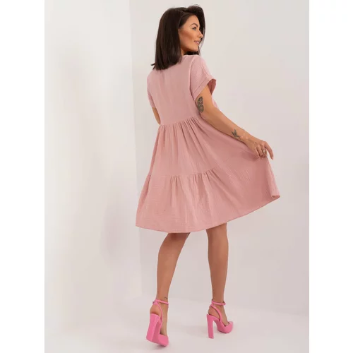 Fashion Hunters Dusty pink oversize dress
