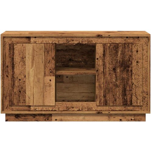 VidaXL Komoda boja starog drva 102x35x60 cm od konstruiranog drva Slike