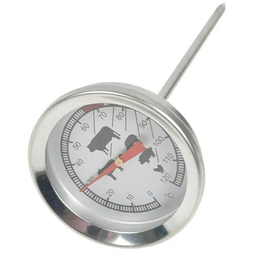Termometar za pečeno meso BBQ-25 (Ø x V: 5 x 12 cm, Analogno)