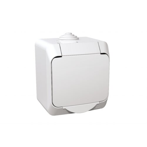 Schneider Cedar Plus, uticnica sa uzemljenjem, 16A, IP44, bela Electric SE WDE000541 Cene