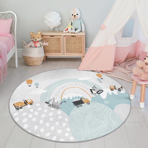 Mila Home Periv dječji tepih &amp;oslash;120 cm Snowy Hills &amp;ndash; Slike