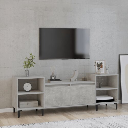vidaXL TV ormarić boja betona 160x35x55 cm od konstruiranog drva Cijene
