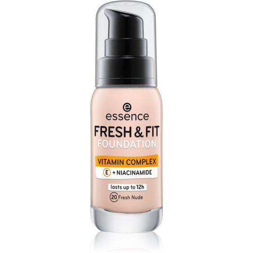 Essence fresh &amp;amp; fit vlažilni tekoči puder 30 ml odtenek 20 fresh nude Slike