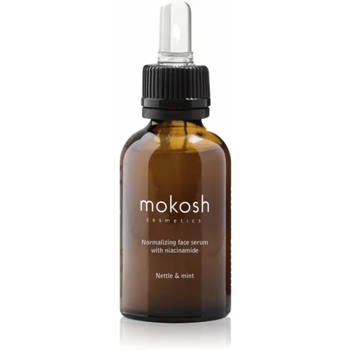 MOKOSH Nettle & Mint balansirajući serum za poboljšanje kvalitete kože lica s osvježavajućim učinkom 30 ml