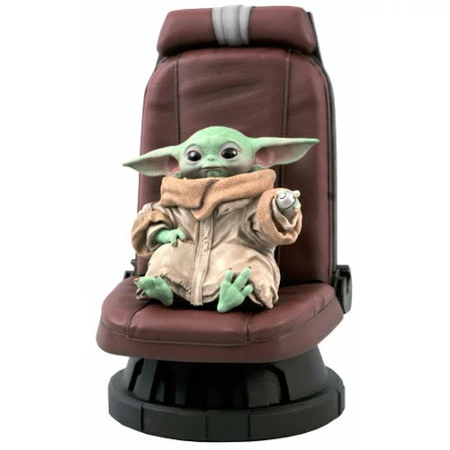 DIAMOND SELECT Star Wars The Mandalorian Child in Chair 1:2 Scale Statue, (20499415)