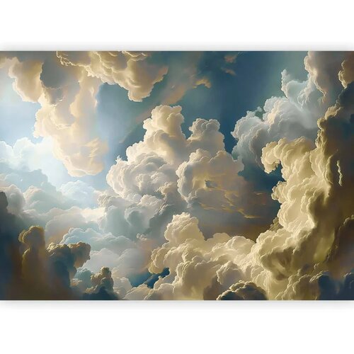  Foto tapeta - Sun and Shadows: A Theatrical Display of Nature High Above the Earth 100x70 Cijene