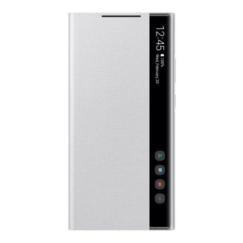 Samsung original torbica Clear View EF-ZN985CSE za Galaxy Note 20 Ultra N985 - srebrna Cene